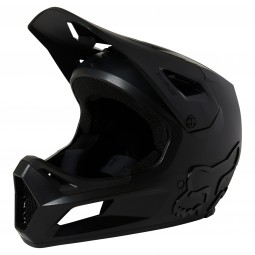 KASK ROWEROWY FOX JUNIOR RAMPAGE BLACK/BLACK