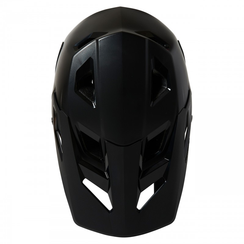 KASK ROWEROWY FOX JUNIOR RAMPAGE BLACK/BLACK