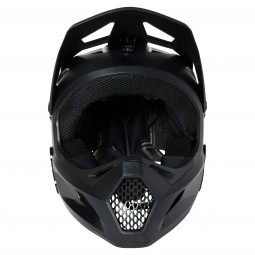 KASK ROWEROWY FOX JUNIOR RAMPAGE BLACK/BLACK