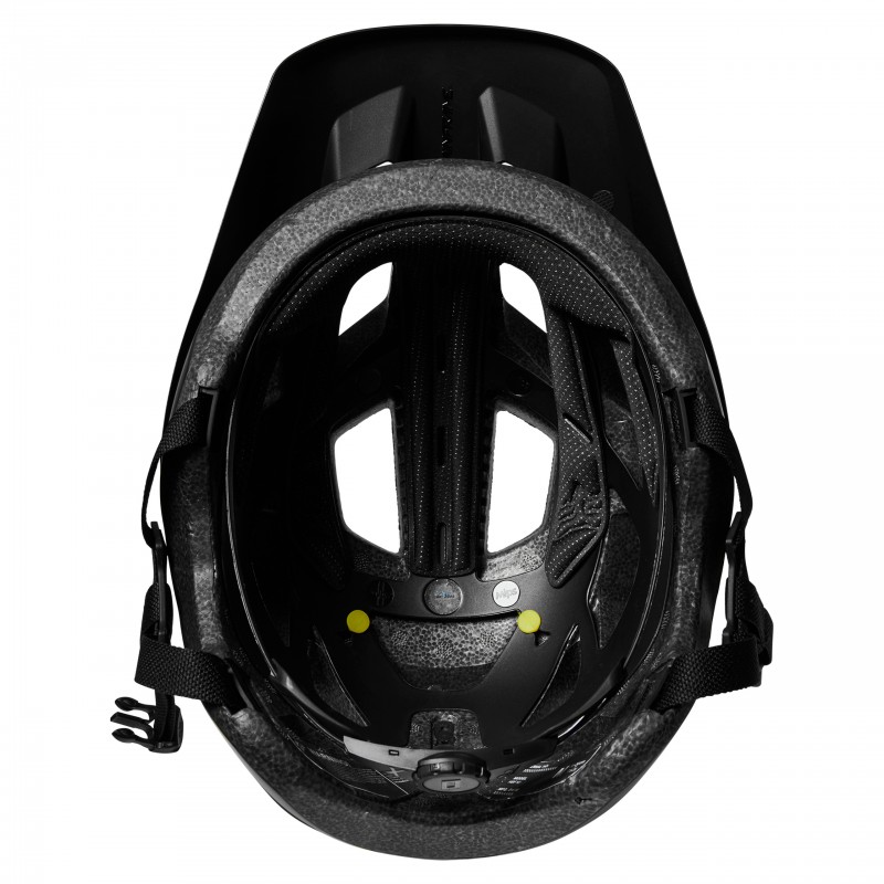 KASK ROWEROWY FOX JUNIOR MAINFRAME BLACK/BLACK