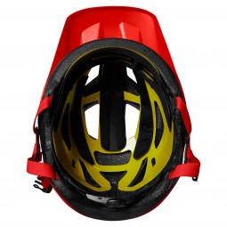 KASK ROWEROWY FOX JUNIOR MAINFRAME FLO RED
