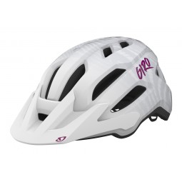 Kask dziecięcy juniorski GIRO FIXTURE II INTEGRATED MIPS matte white pearl white ripple fade roz. Uniwersalny (50-57 cm) (NEW)