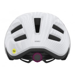 Kask dziecięcy juniorski GIRO FIXTURE II INTEGRATED MIPS matte white pearl white ripple fade roz. Uniwersalny (50-57 cm) (NEW)