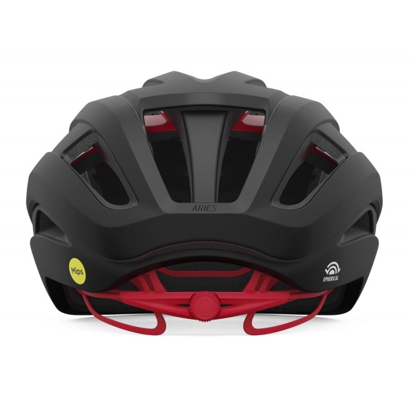 Kask szosowy GIRO ARIES SPHERICAL MIPS matte carbon red (NEW)