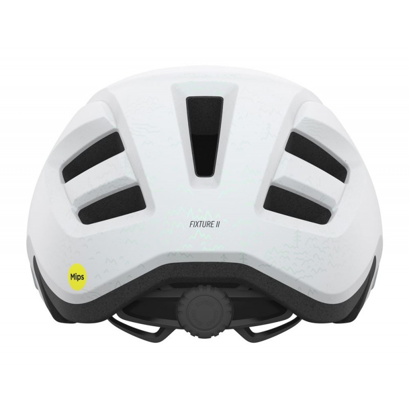 Kask mtb GIRO FIXTURE II W matte white green pearl roz. Uniwersalny (50-57 cm) (NEW)