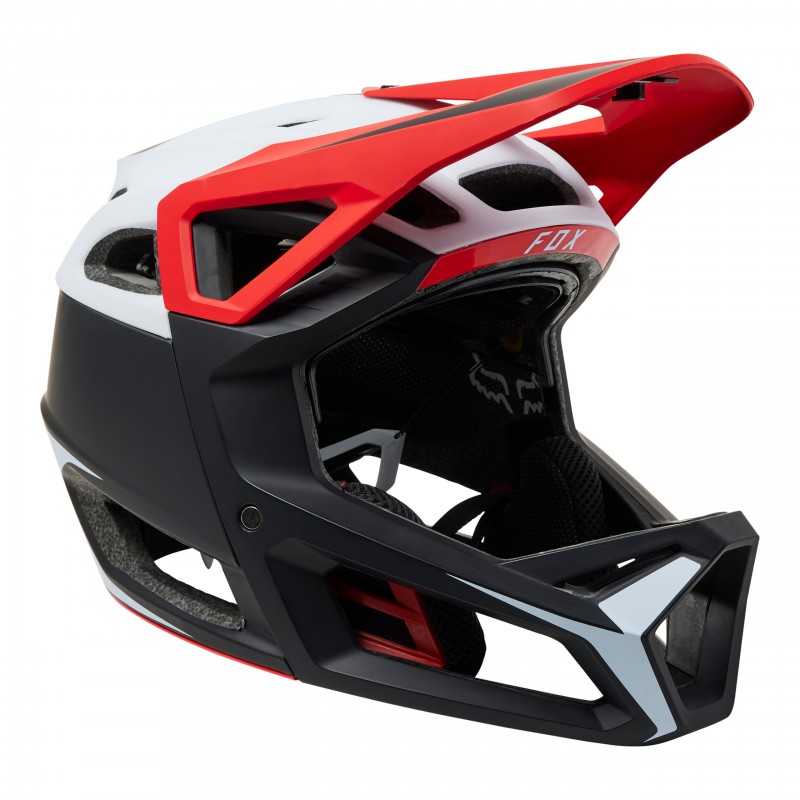 KASK ROWEROWY FOX PROFRAME PRO SUMYT BLACK/RED