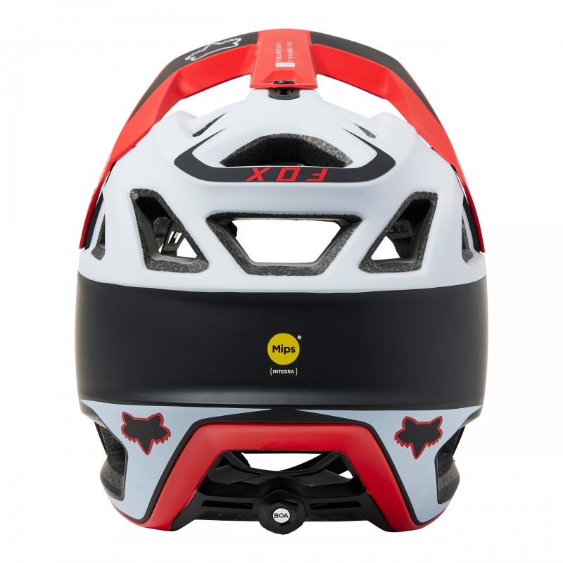 KASK ROWEROWY FOX PROFRAME PRO SUMYT BLACK/RED