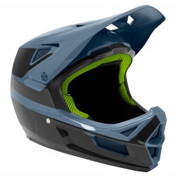 KASK ROWEROWY FOX RAMPAGE COMP GRAPHIC 2 DUSTY BLUE
