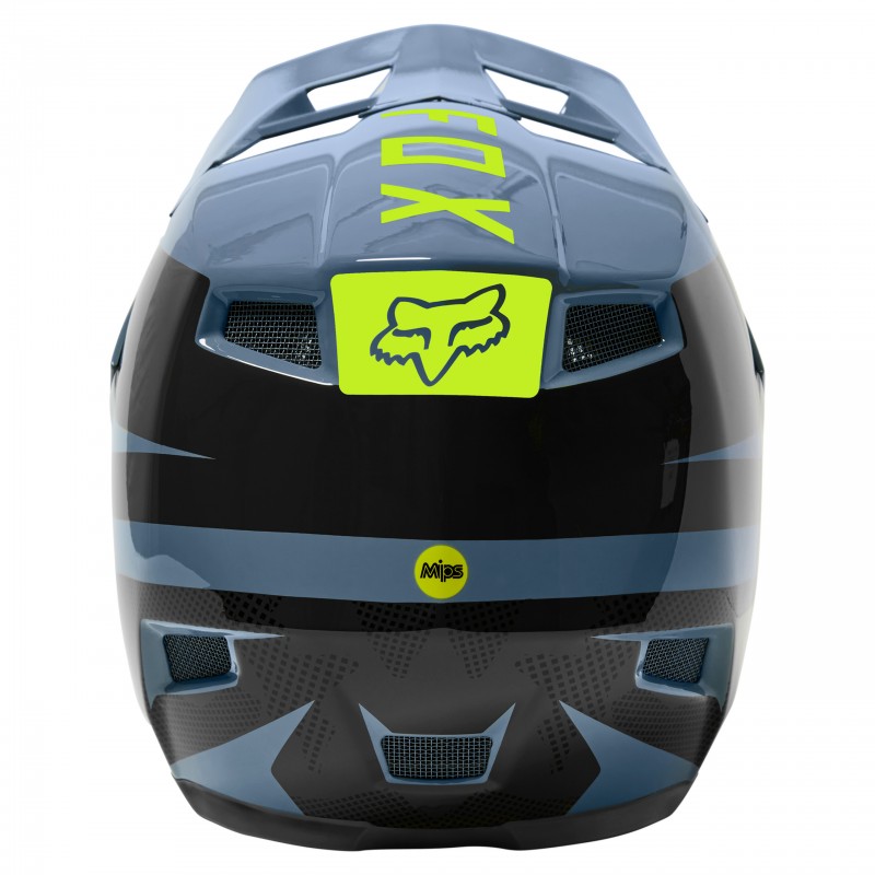 KASK ROWEROWY FOX RAMPAGE COMP GRAPHIC 2 DUSTY BLUE