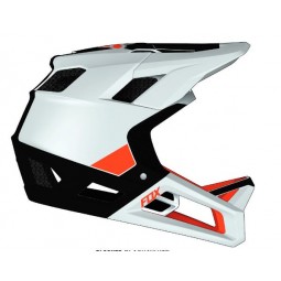KASK ROWEROWY FOX PROFRAME BLOCKED BLACK/WHITE