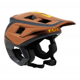 KASK ROWEROWY FOX DROPFRAME PRO DVIDE NUTMEG