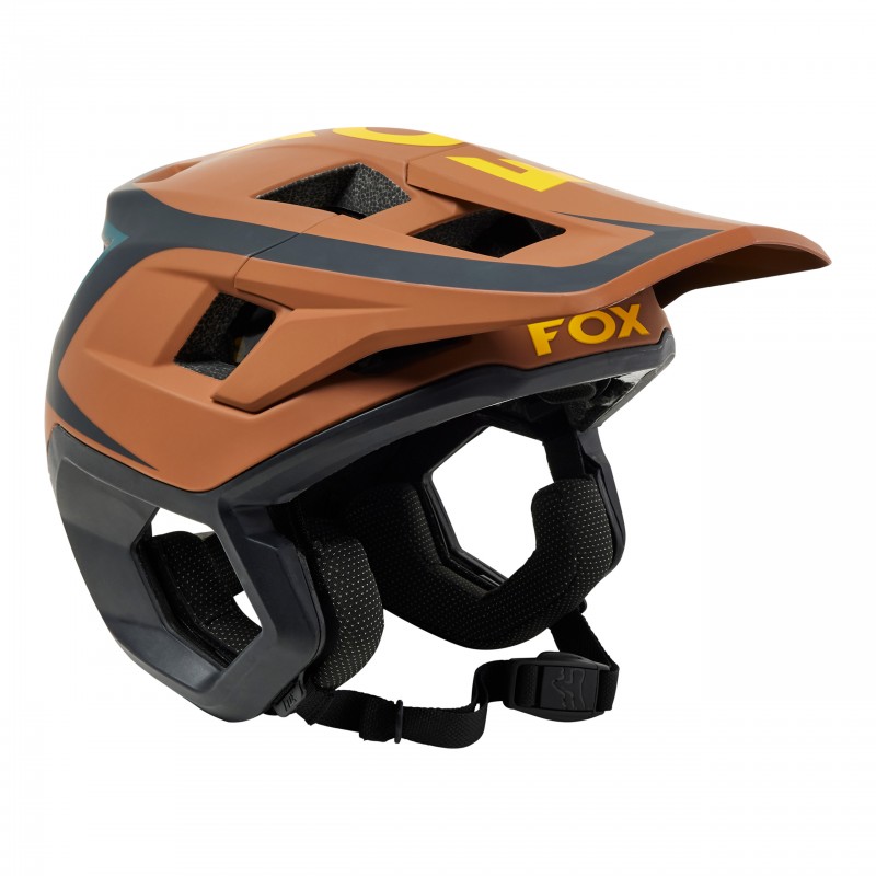 KASK ROWEROWY FOX DROPFRAME PRO DVIDE NUTMEG