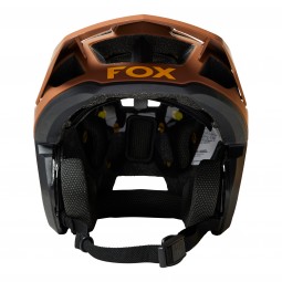 KASK ROWEROWY FOX DROPFRAME PRO DVIDE NUTMEG