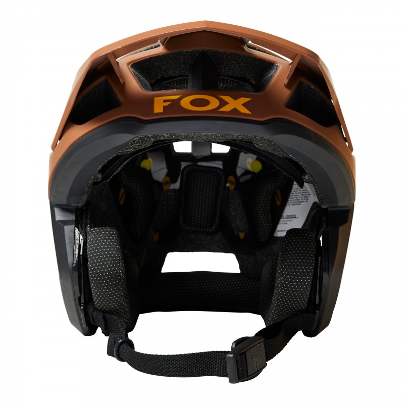 KASK ROWEROWY FOX DROPFRAME PRO DVIDE NUTMEG