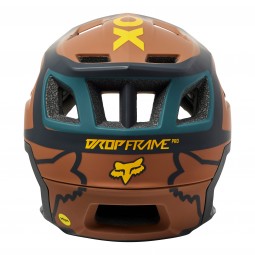 KASK ROWEROWY FOX DROPFRAME PRO DVIDE NUTMEG