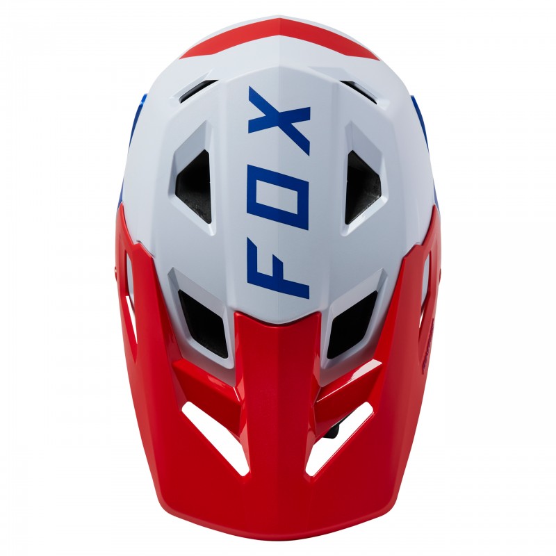 KASK ROWEROWY FOX RAMPAGE CESHYN WHITE
