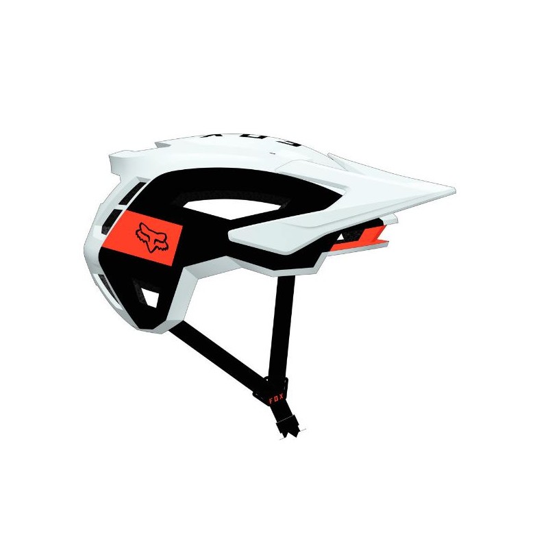 KASK ROWEROWY FOX SPEEDFRAME PRO BLOCKED WHITE/BLACK