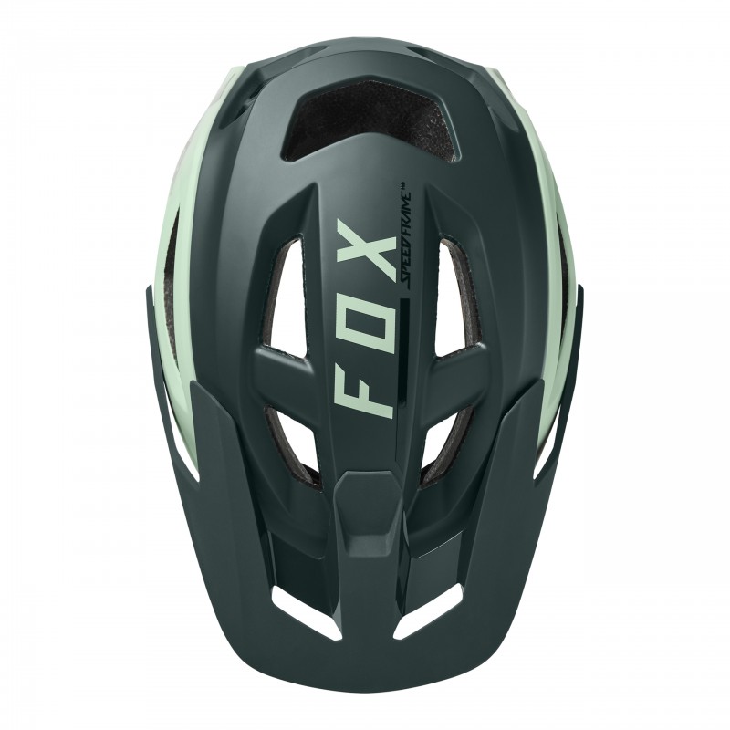 KASK ROWEROWY FOX SPEEDFRAME PRO BLOCKED SEA FOAM