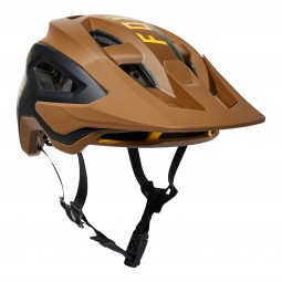 KASK ROWEROWY FOX SPEEDFRAME PRO BLOCKED NUTMEG