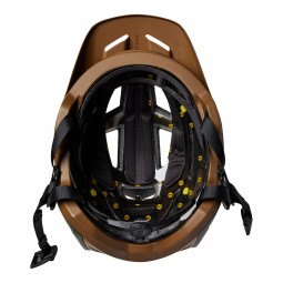 KASK ROWEROWY FOX SPEEDFRAME PRO BLOCKED NUTMEG