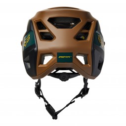 KASK ROWEROWY FOX SPEEDFRAME PRO BLOCKED NUTMEG