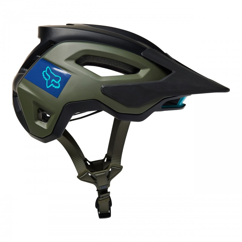 KASK ROWEROWY FOX SPEEDFRAME PRO BLOCKED ARMY