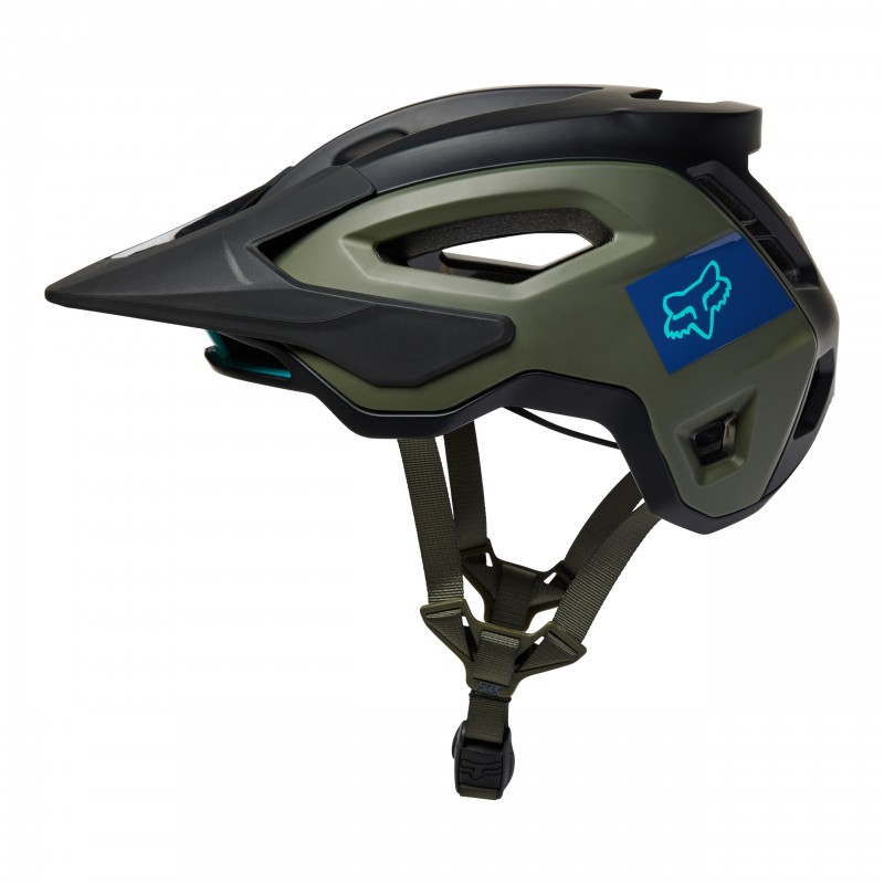 KASK ROWEROWY FOX SPEEDFRAME PRO BLOCKED ARMY