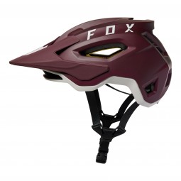 KASK ROWEROWY FOX SPEEDFRAME DARK MAROON