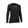 KOSZULKA ROWEROWA Z DŁUGIM RĘKAWEM FOX LADY DEFEND THERMAL BLACK