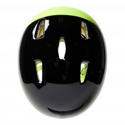 KASK ROWEROWY FOX FLIGHT PRO PRPUS BLACK/YELLOW