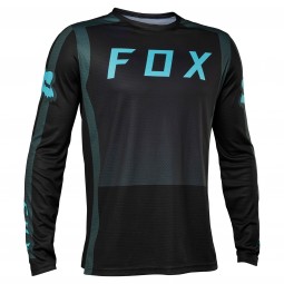 KOSZULKA ROWEROWA Z DŁUGIM RĘKAWEM FOX DEFEND RACE CAPSULE EMERALD