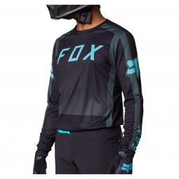 KOSZULKA ROWEROWA Z DŁUGIM RĘKAWEM FOX DEFEND RACE CAPSULE EMERALD