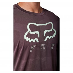 KOSZULKA ROWEROWA Z DŁUGIM RĘKAWEM FOX RANGER TRU DRI DARK MAROON