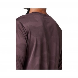 KOSZULKA ROWEROWA Z DŁUGIM RĘKAWEM FOX RANGER TRU DRI DARK MAROON