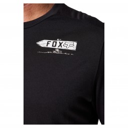 KOSZULKA ROWEROWA Z DŁUGIM RĘKAWEM FOX RANGER DR BLACK
