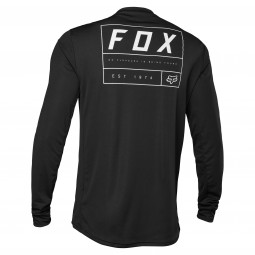 KOSZULKA ROWEROWA Z DŁUGIM RĘKAWEM FOX RANGER SWATH BLACK