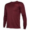 KOSZULKA ROWEROWA Z DŁUGIM RĘKAWEM FOX RANGER SWATH DARK MAROON