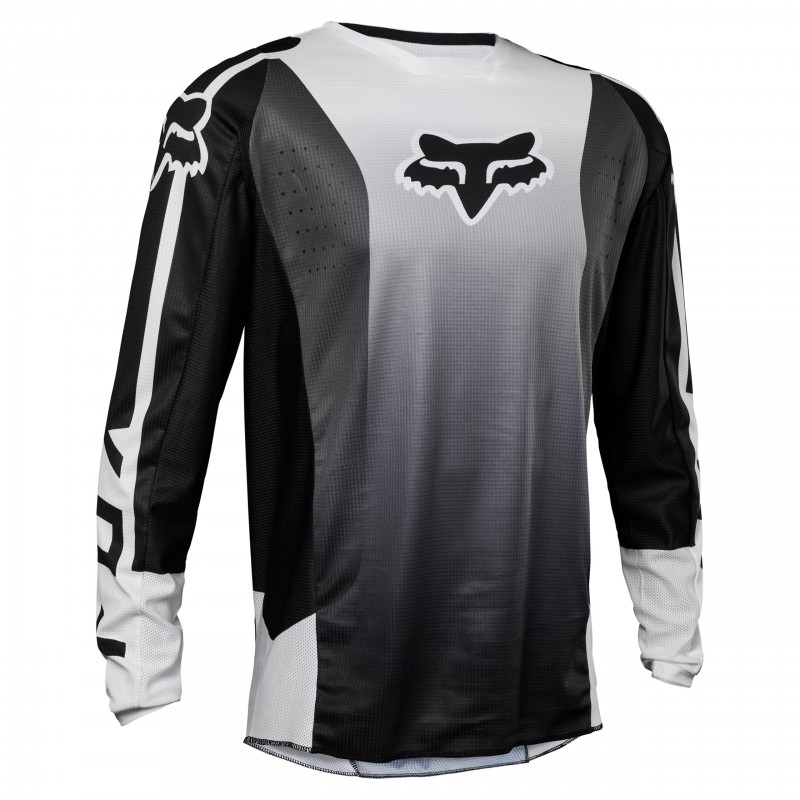 BLUZA FOX 180 LEED BLACK/WHITE