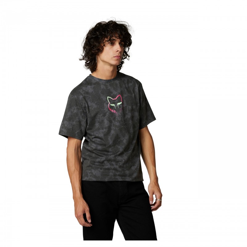 T-SHIRT FOX DETONATE TECH BLACK