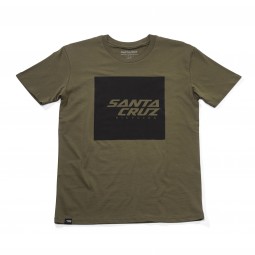 T-SHIRT SANTA CRUZ SQUARED ARMY