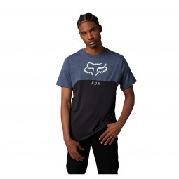 T-SHIRT FOX RYAKTR HEATHER DEEP COBALT