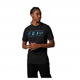 T-SHIRT FOX PINNACLE TECH BLACK/BLUE