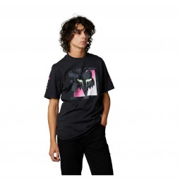 T-SHIRT FOX DETONATE BLACK