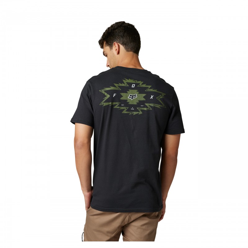 T-SHIRT FOX FULL FLUX BLACK