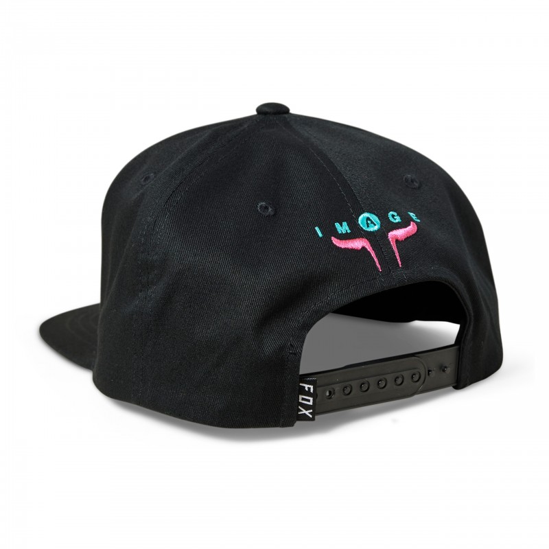 CZAPKA Z DASZKIEM FOX NUKLR SNAPBACK BLACK