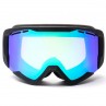 GOGLE IMX ENDURANCE SNOW BLACK MATT/BLACK - SZYBA PODWÓJNA GREEN IRRIDIUM + BROWN (1 SZYBA W ZEST.)