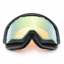 GOGLE IMX ENDURANCE SNOW BLACK MATT/BLACK - SZYBA PODWÓJNA GOLD IRRIDIUM + BROWN(1 SZYBA W ZEST.)