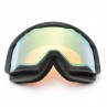 GOGLE IMX ENDURANCE SNOW BLACK MATT/BLACK - SZYBA PODWÓJNA GOLD IRRIDIUM + BROWN(1 SZYBA W ZEST.)