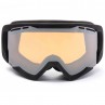 GOGLE IMX ENDURANCE SNOW BLACK MATT/BLACK - SZYBA PODWÓJNA CLEAR + BROWN (1 SZYBA W ZESTAWIE)
