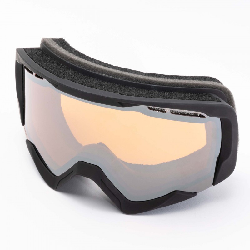 GOGLE IMX ENDURANCE SNOW BLACK MATT/BLACK - SZYBA PODWÓJNA CLEAR + BROWN (1 SZYBA W ZESTAWIE)